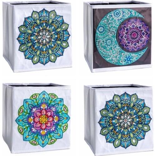 DIY Mandala Diamond Painting storage box Special Shaped Diamond Mosaic For Bedroom Cross Stitch Diamond Embroidery Diamond Art