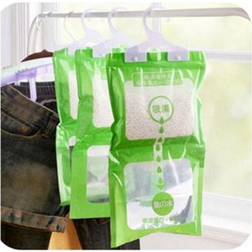 New Hanging Drying Clothes Moisture Mold Desiccant Dehumidification Home Wardrobe Moisture Absorption Dehumidifier Dry Bag