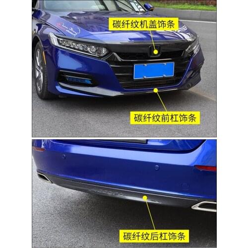 Suitable for Modification Net Light in Cover of the 10th Generation Accord Front Bar Trim Strip