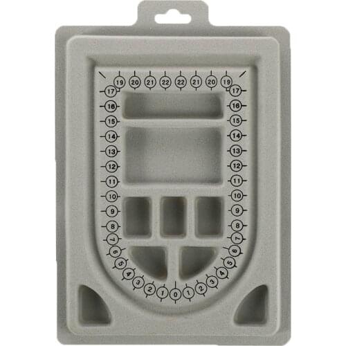 Necklace Tray Design Handmade Necklaces DIY Jewelry Making Tools Crafts Organizer Measurement Compartment Beads Beading