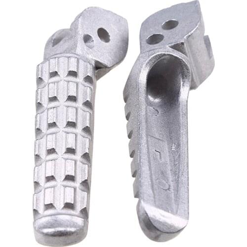 1Pair Motorcycle Footrest Pit Bike Motocross Motorbike Foot Rest Chrome For Ducati 696 796 2009 2010 2011 2012 2013