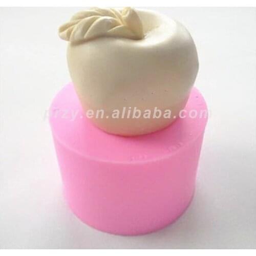 PRZY Fondant Cake Baking Mold Chocolate Fondant Molds Soap Mold Small Apple Silicone Moulds Rubber Eco-friendly 001
