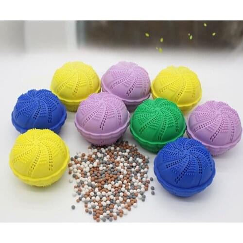 New Super Decontamination Laundry Ball Eco-Friendly Green Laundry Ball Anion Molecules Cleaning Magic Wash Washing