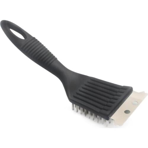 BBQ Grill Cleaning Brush Barbecue Brush Cleaning Tools Stainless Steel Wire Scraper Outdoor Home BBQ Accessories