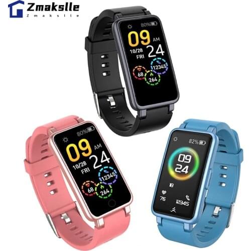 C2plus Smart Watch Wristband Bracelet Heart Rate Monitor Waterproof Men Watch Watches For IOS/Android