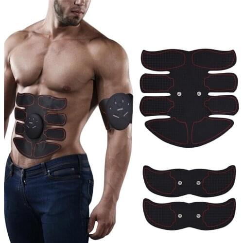 Slimming Fat Burning Exerciser Electric Muscle Training Gym Smart Fitness Muscle Stimulator Abdominal Tool Muscle Stimulator