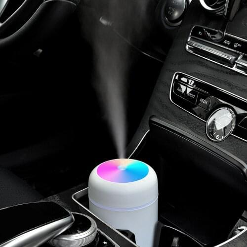 300ml Aromatherapy Diffuser Air Humidifier Car USB Ultrasonic Aroma Humidifier Essential Oil Diffuser Portable For Home Office