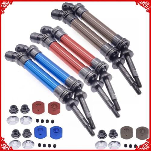 2pcs #45 steel CVD rear drive shaft for rc 1/10 ECX 2WD series hobby model car upgraded hop-up parts