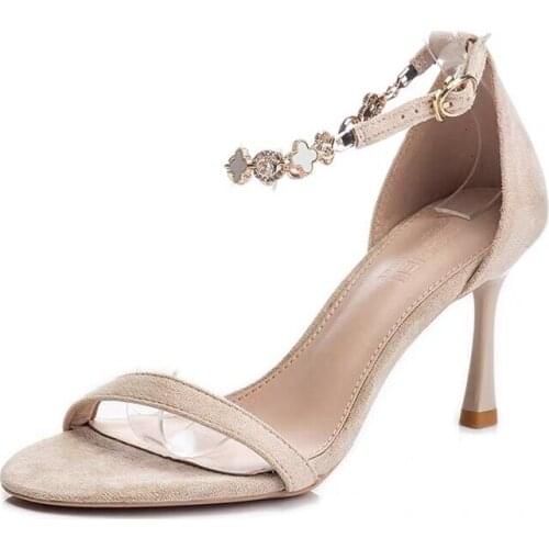 Female fairy wind new womens high heel shoes buckle stiletto work shoes