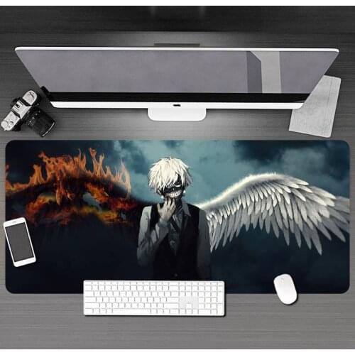 Ziasmul Tokyo Ghoul mouse pad 90x30mm pad to mouse notbook computer mousepad cool gaming padmouse gamer keyboard mouse mats