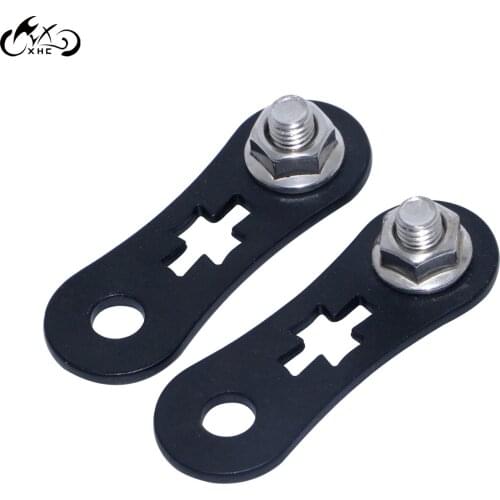 2X Oil Tank Lift Kits cross For Harley 86-16 Sportster XL883 XL 883 1200 Nightster Iron 48 72 Higher Riser Extension Bracket