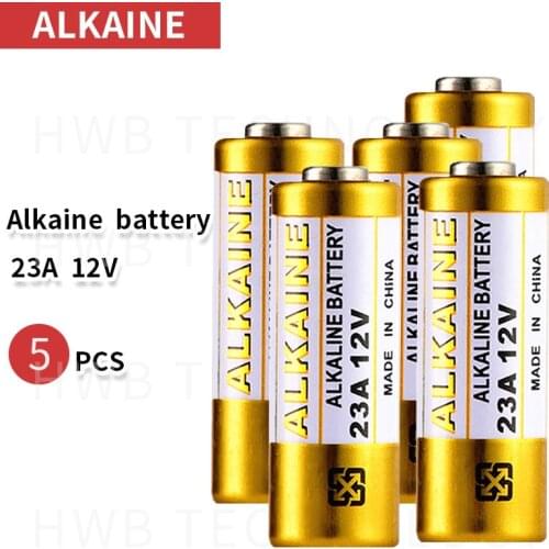5pcs Alkaline battery 12V 23A battery 12V 27A 23A 12 V 21/23 A23 E23A MN21 RC control remote controller battery RC Part