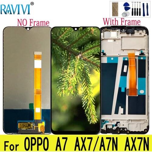 6.2" A7 AX7 LCD For OPPO A7N AX7N LCD Display Touch Screen Digitizer Assembly Replacement For OPPO A7 AX7 / A7N AX7N