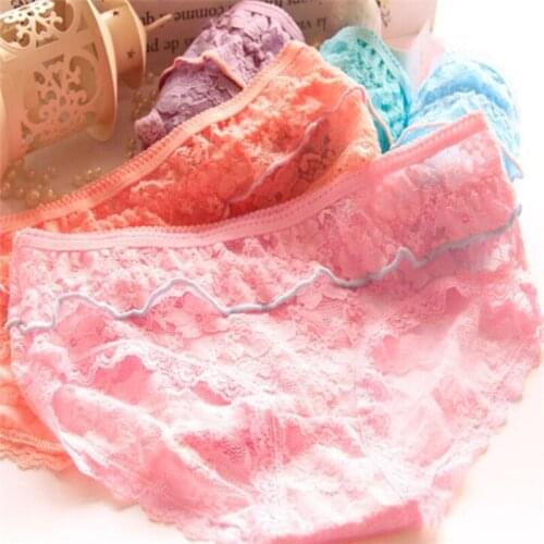 7 Pcs Cotton Underwear for Girls 2018 New Children Soft Panties Teenages Candy Color Briefs SQ-H001-7P