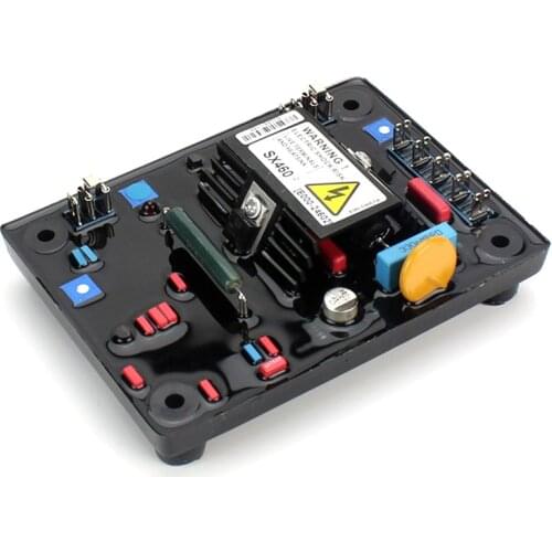AVR SX460-A SX 460-A 460 with Red Capacitor Soft Glue Better Quality Accessories Automatic Voltage Regulator for Generator