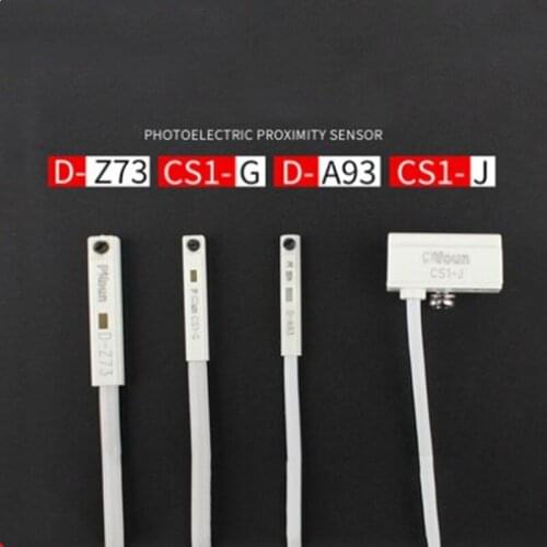 2PCS Cylinder magnetic induction switch CS1-J/G Proximity switch D-Z73/A93 DC two-wire normally open 12 24V
