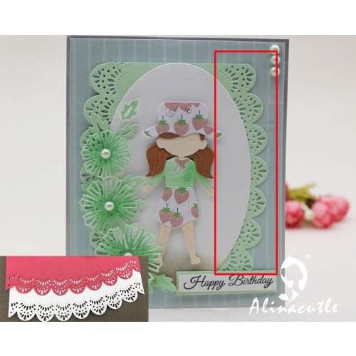 AlinaCraft METAL CUTTING DIES lace border edge Scrapbooking paper craft card album punch stencil art cutter die cut