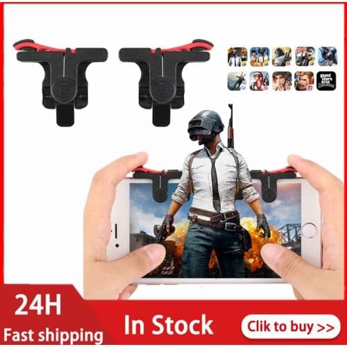 Gamepad Mobile Phone L1 R1 Trigger PUBG Game Controller Free Fire Shooting Key Aim Button Joystick Trigger Game Accessories