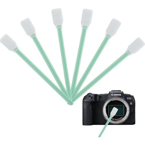 Wet/Dry Sensor Cleaner CMOS CCD SWAB For Canon Nikon D-SLR/Filters/Optics lens/LCD Camera Cleaning For IPAD Phone SWAB 6pcs/set