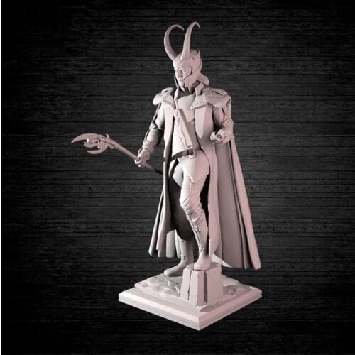 1/24 75mm 1/18 100mm Resin Model Kits Figure Unpainted No Color RW-078