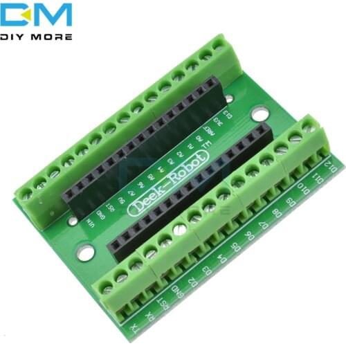 NANO V3.0 3.0 Controller Terminal Adapter Expansion Board NANO IO Shield Simple Extension Plate For Arduino AVR ATMEGA328P