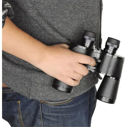 Baigish Full Metal 12x50 Binoculars High Power HD Low Light Level Night Vision Non Infrared Telescope