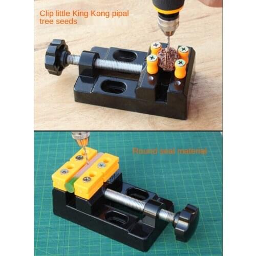 Universal Flat Clamp Vice Opening Parallel Table Jaw Bench Clamp Mini DIY Model Making Sculpture Craft Carving Drop shipping