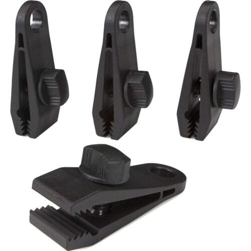 Camping Tent Clamp Strengthen Wind Clamp Tent Fixing Clip Wind Rope Clamp 3 Sizes To Choose Outdoor Tent Accessories