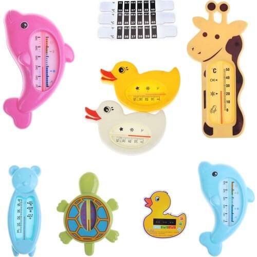 1PCS Baby Infant Bath Shape Boys Girls Cartoon Temperature And Newborn Bathroom Water For Thermometer