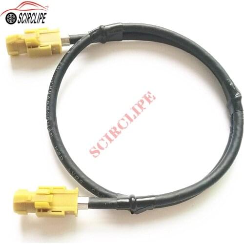 10pcs HSD Code K Curry LVDS Car High-speed Transmission FAKRA Video Cable for Benz BMW Audi VW