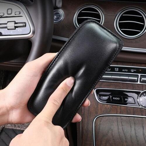Auto Cushion Knee Pad Foot Support Pillow Armrest Comfort Car Pink Choose Black Interior Can Leather Color T6J7