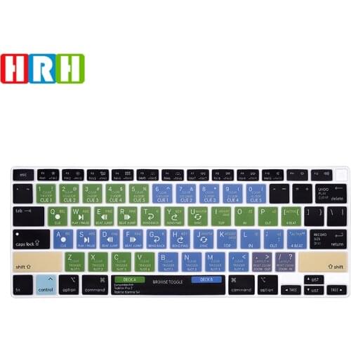 HRH Traktor Shortcut Hotkey Keyboard Cover Skin Protector For MacBook 2020 New 13.3 Air A2179 M1 A2337 US Keyboard Film