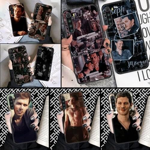Klaus Mikaelson Phone case For Xiaomi Redmi Note 7 7A 8 8T 9 9A 9S 10 K30 Pro Ultra black silicone funda fashion hoesjes art