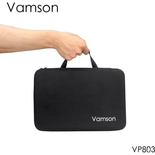Vamson for Go pro Big Size Action Camera Case for GoPro Hero 8 7 6 5 4 3 Hero4 Session for EKEN For Xiaomi Yi 4K Box VP803