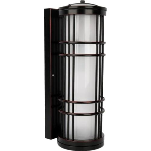 Balcony wall lamp European waterproof retro outdoor wall lamp Bedside LED corridor aisle outdoor wall lamp garden light E27 lamp