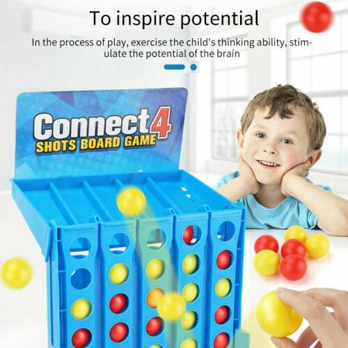 Connect 4 Shots Game Kids Children Family Match Game Family parent-child interactive toys Christmas Xmas Gifts Practical Jokes