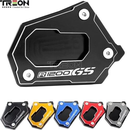 Motorcycle Accessories For BMW R1200GS LC R1200GS R1200GS ADV 2013-2016 Stand Side Extension CNC Kickstand Expand Enlarge Pad