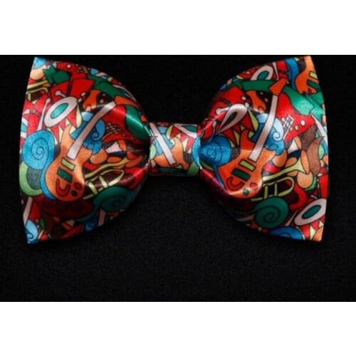 Brand New Fashion Mens Bow Tie Print Bow Ties Party Wedding Tie For Men Butterfly Bowtie