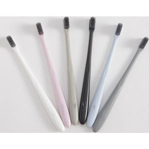 Fresh 6-color Minimalist Style Orthodontic Braces Tooth Brush V-shaped Soft Bristle Oral Hygiene Care Orthodontic Tooth Brushs