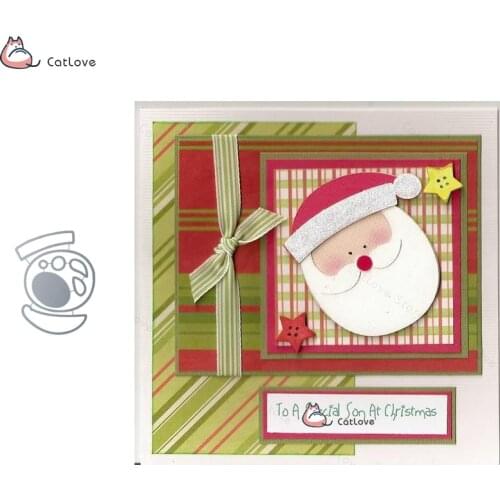 Santa Claus Metal Cutting Dies Christmas Stencils For DIY Scrapbooking Gift Album Paper Card Craft Embossing Die Cuts New 2019