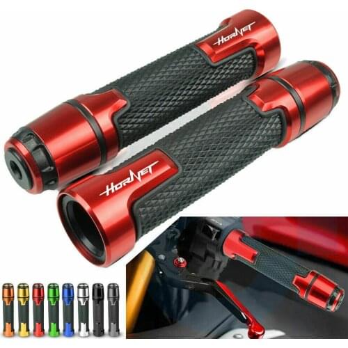 7/8" Motocycle Handlebar Hand Grips hand For Honda Hornet CB599 CB400 CB1000R