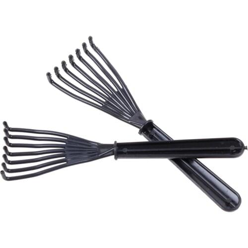 2Pcs/set Hair Brush Comb Cleaner Handle Cleaner Tool Drop Shipping Household Cleaning Tool Plastic Cleaning Removable