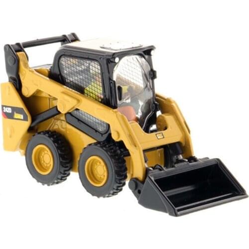 1/50 Scale Collection Diecast 242D Engineering Skid Steer Loader Diecast Truck 85525 Car Vehicles Model