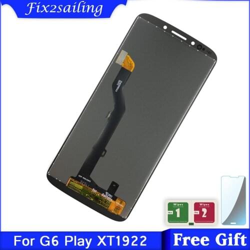 100% Tested Working Display For Motorola Moto G6 Play XT1922 LCD Display Touch Screen Assembly Replacment parts Free Shipping
