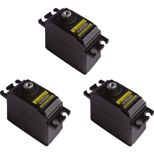 3pcs K-power DM0260 4Kg/0.12S Metal Gear High Torque Micro RC Digital Servo Motor For RC 450 500 Helicopter Fixed Airplane Parts