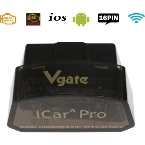 Vgate iCar Pro ELM327 WiFi OBD2 Car Diagnostic Scanner For Android/IOS ELM 327 V2.1 iCar Pro WI-FI OBDII OBD 2 Diagnostic Tool
