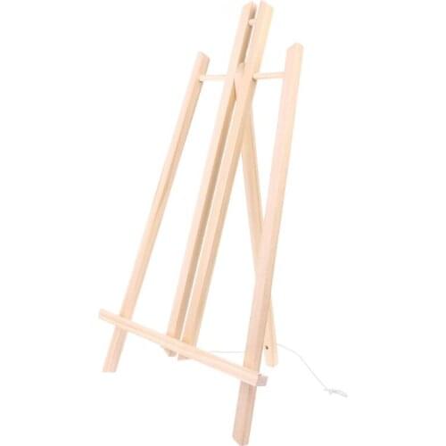 Wood Easel Advertisement Exhibition Display Shelf Holder Studio Painting Stand Drop Shipping Support