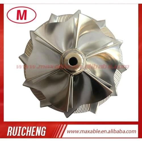 GTP38R 729567-0001 65.94/88.04mm 6+6 blades high performance turbocharger billet/milling/aluminum 2618 compressor wheel
