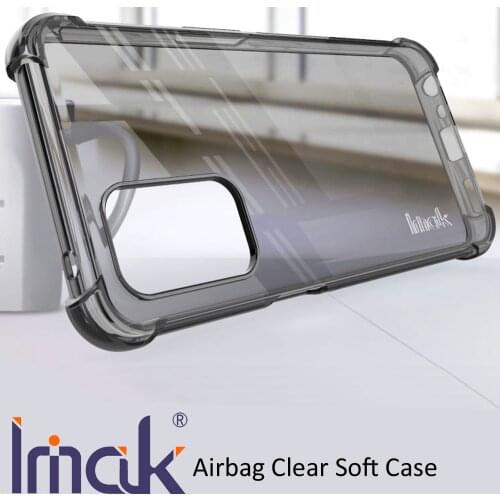 IMAK Airbag Case For Oneplus Nord N200 5G Drop resistance Soft TPU Silicone Clear Transparent Cover