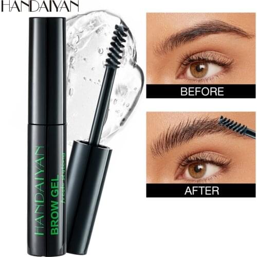 Natural Eyebrow Glue Transparent Eyebrow Styling Liquid 3D Eyebrow Cream Transparent Eyebrow Styling Liquid Makeup Tools